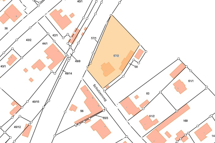 Lageplan © Landeshauptstadt Schwerin