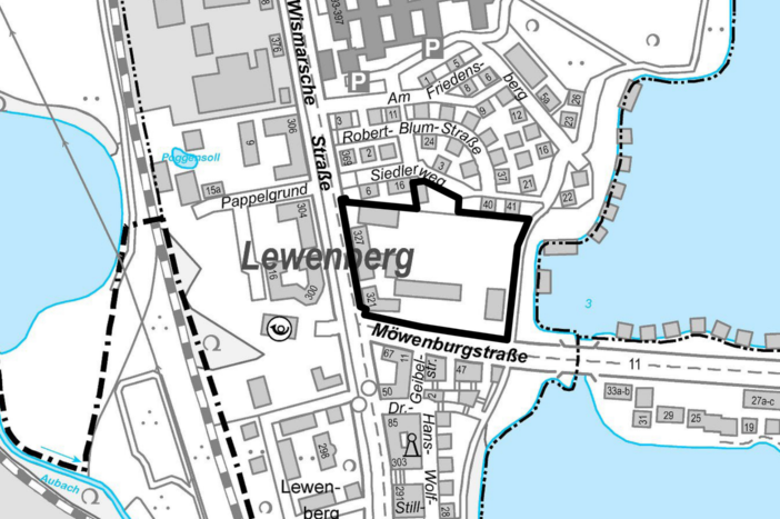 Übersichtsplan &copy; Landeshauptstadt Schwerin