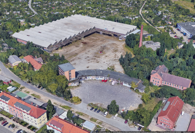 Luftbild KIW Vorwärts © Google Bilder