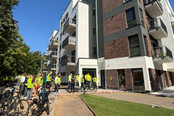 Immobilienforum - Besichtigung des Projektes der Vielfalter gGmbH in Schwerin-Lankow &copy; LHSN Thomas Jesse