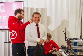 OB Rico Badenschier wird für seinen Auftritt