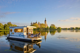 Hausbooturlaub in Schwerin © Oliver Borchert